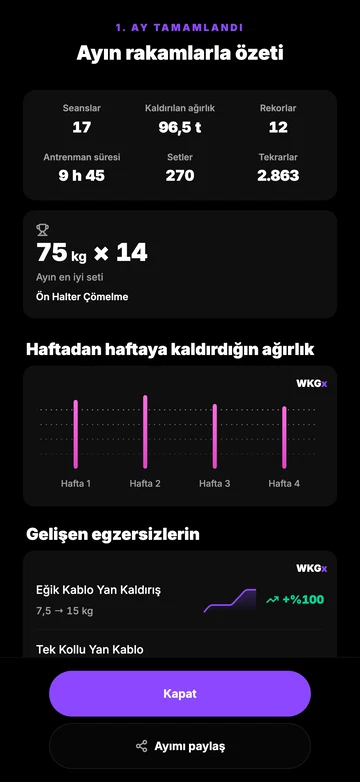 Ayını rakamlarla gör