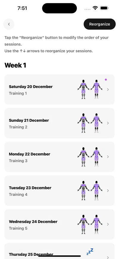 Progress tracking worthy of a personal trainer