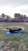 Dynamic Superman Plank for back