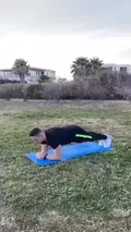 Plank core exercise