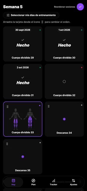 Organiza tu semana a tu ritmo