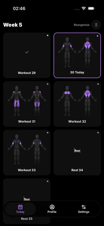 WorkoutGen app screenshot 10