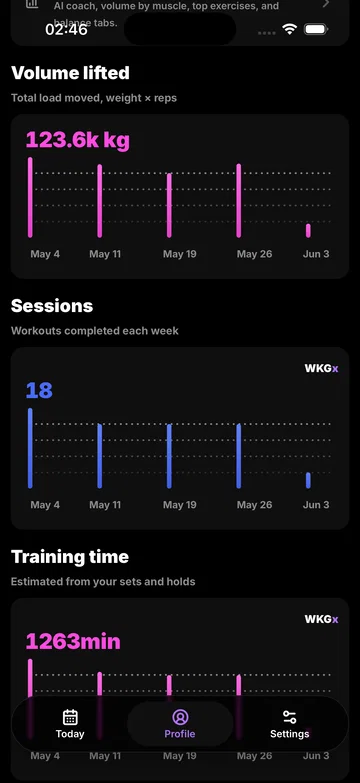 WorkoutGen app screenshot 11