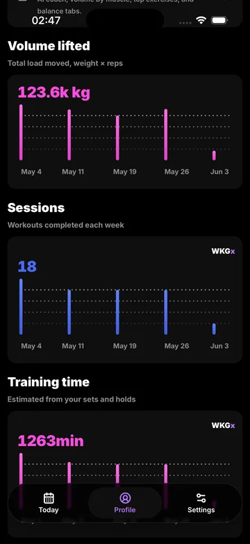 WorkoutGen app screenshot 16