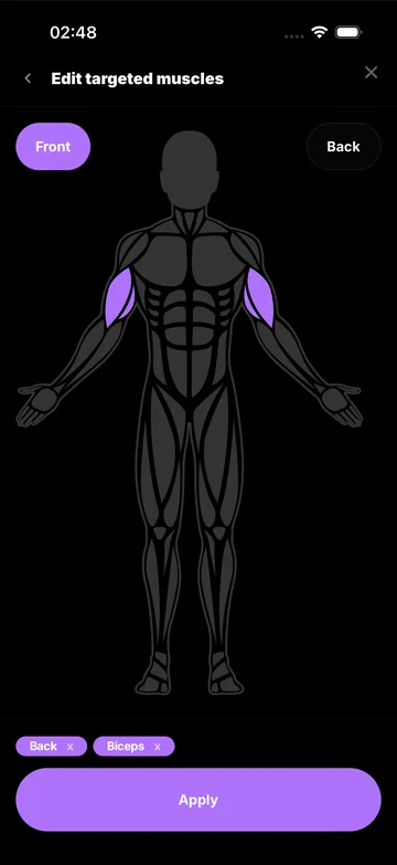 WorkoutGen app screenshot 17