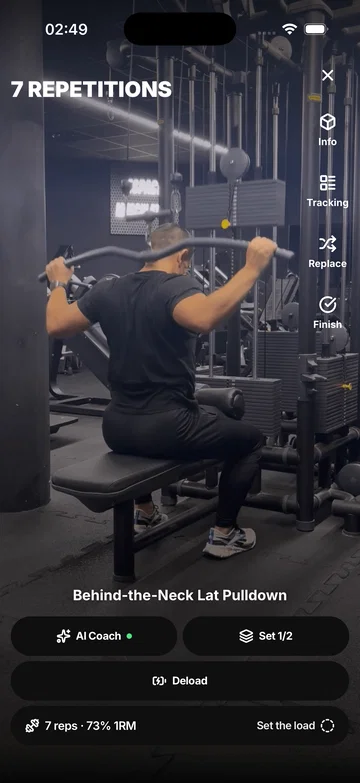 WorkoutGen app screenshot 1