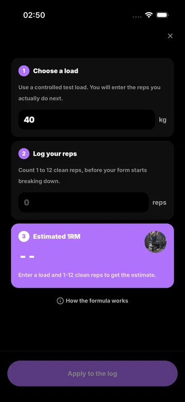 WorkoutGen app screenshot 20