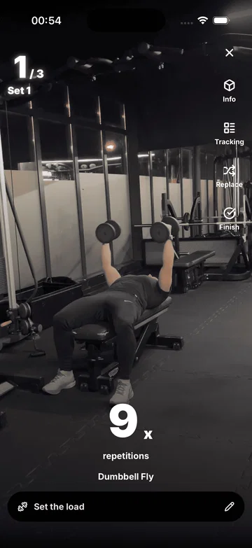 WorkoutGen workout player screen