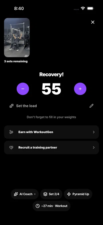 Recovery timer