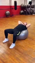 Swiss Ball Crunch